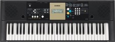 Yamaha YPT-220 Digital Electronic Keyboard + PSU - Tested - Black