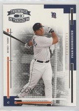 2004 Donruss Throwback Threads Ivan Rodriguez #71 HOF 0q3