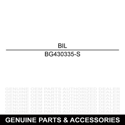 Genuine Billy Goat HANDLE UPPER ASSY  Part# BG430335-S