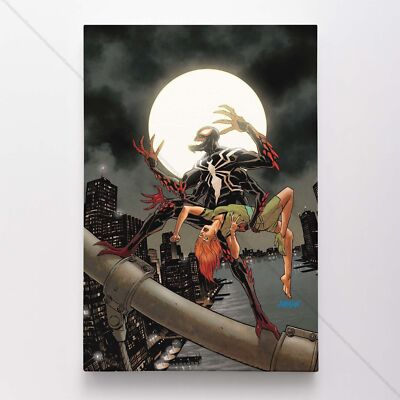 Venom Poster Canvas Venomized Spiderman Comic Book Art Print #13