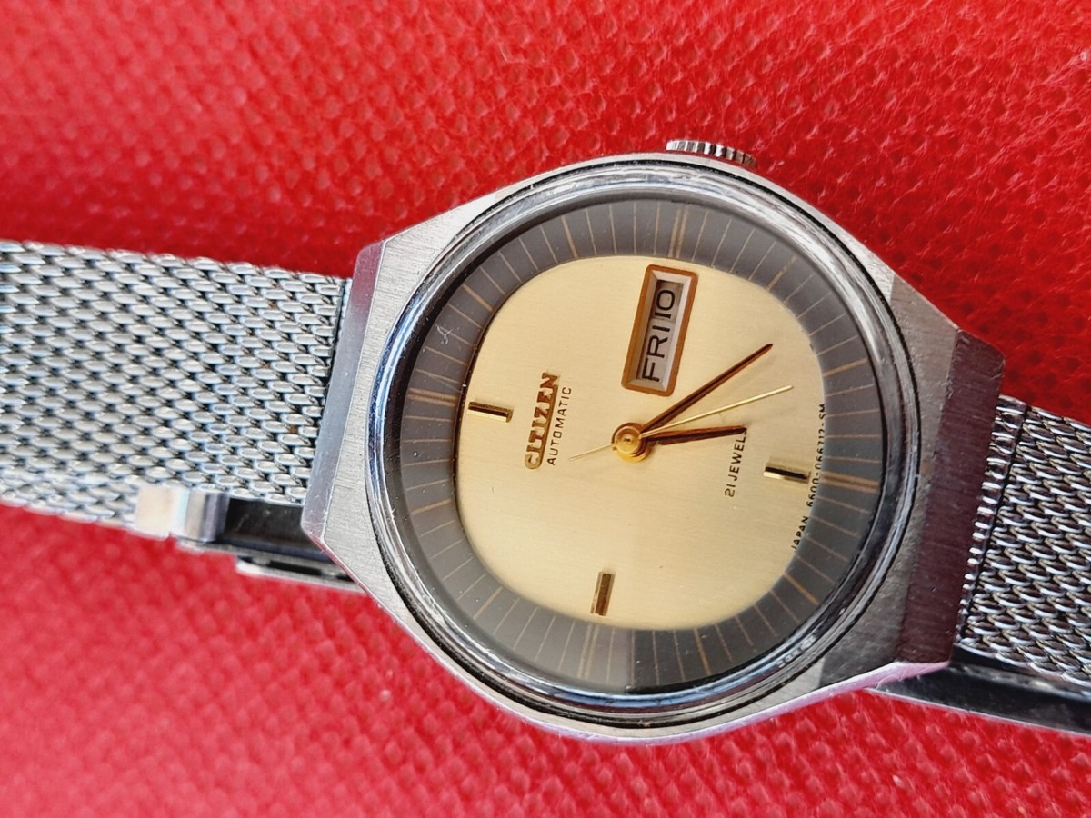 Rare Vintage CITIZEN 4-166663 SMY 21j Automatic Ladies Watch _3060