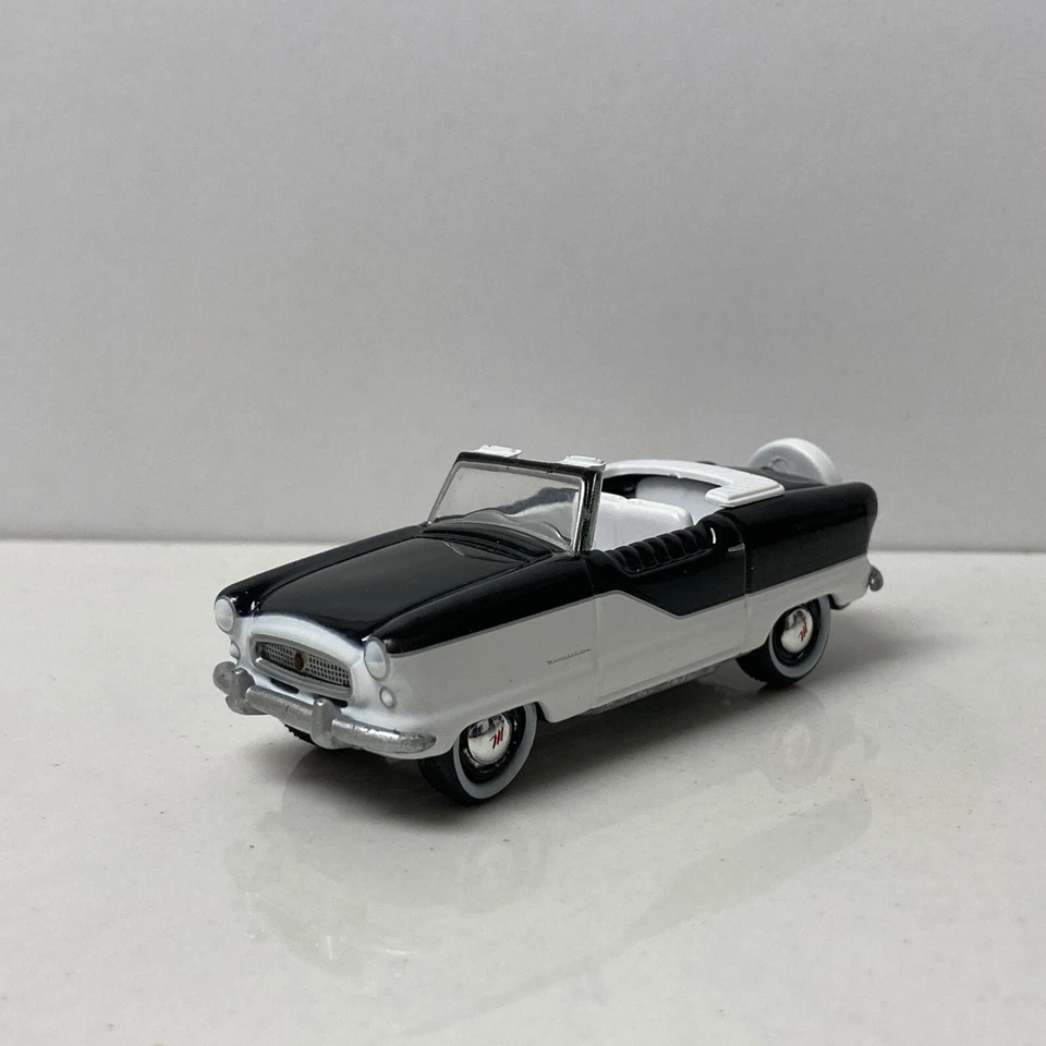 1958 58 AMC Nash Metropolitan Coleccionable Escala 1/64 Diecast Diorama Modelo Foto 4 de 4