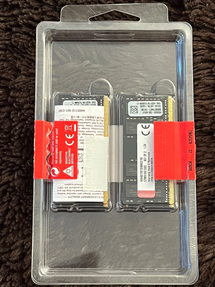 HyperX HX421S13IBK2/16 Impact 16 GB 2133 MHz DDR4 SODIMM Memory Kit (2 x 8 GB) - Image 3 of 4