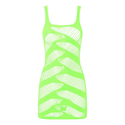Sexy Damen Fishnet Transparent Mini Bodycon Kleid Babydoll Nachtwäsche Clubwear - Picture 35 of 44
