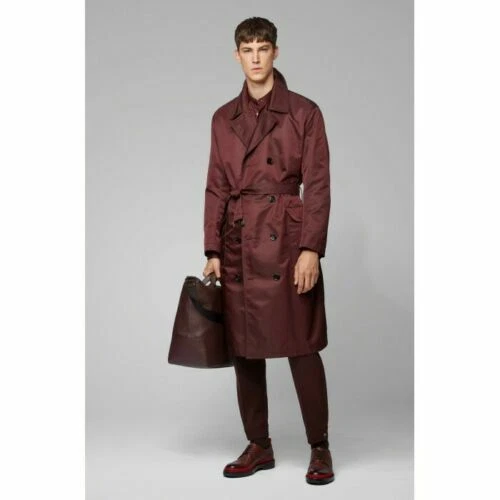 Hugo boss shop trench coat uk