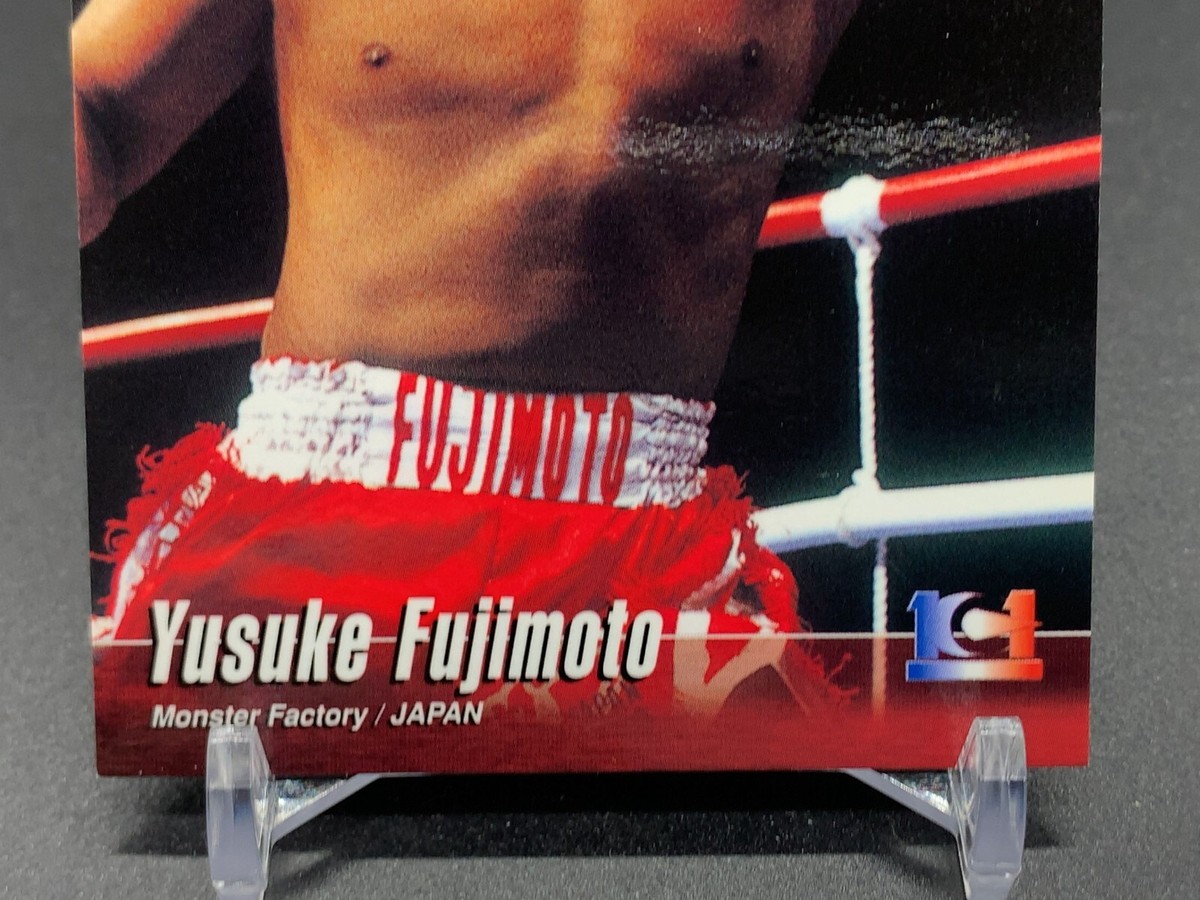 Yusuke Fujimoto K-1 Grand Prix Card TCG Epoch 2001 Japanese | eBay