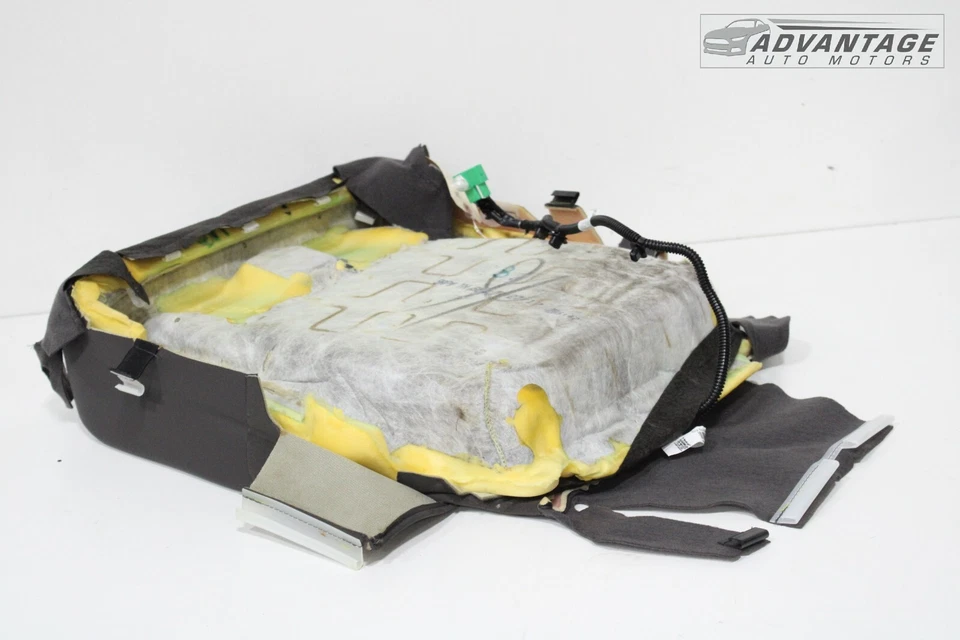 Honda Odyssey 2018-2021 asiento delantero izquierdo cojín inferior cuero marrón OEM Foto 4 de 4