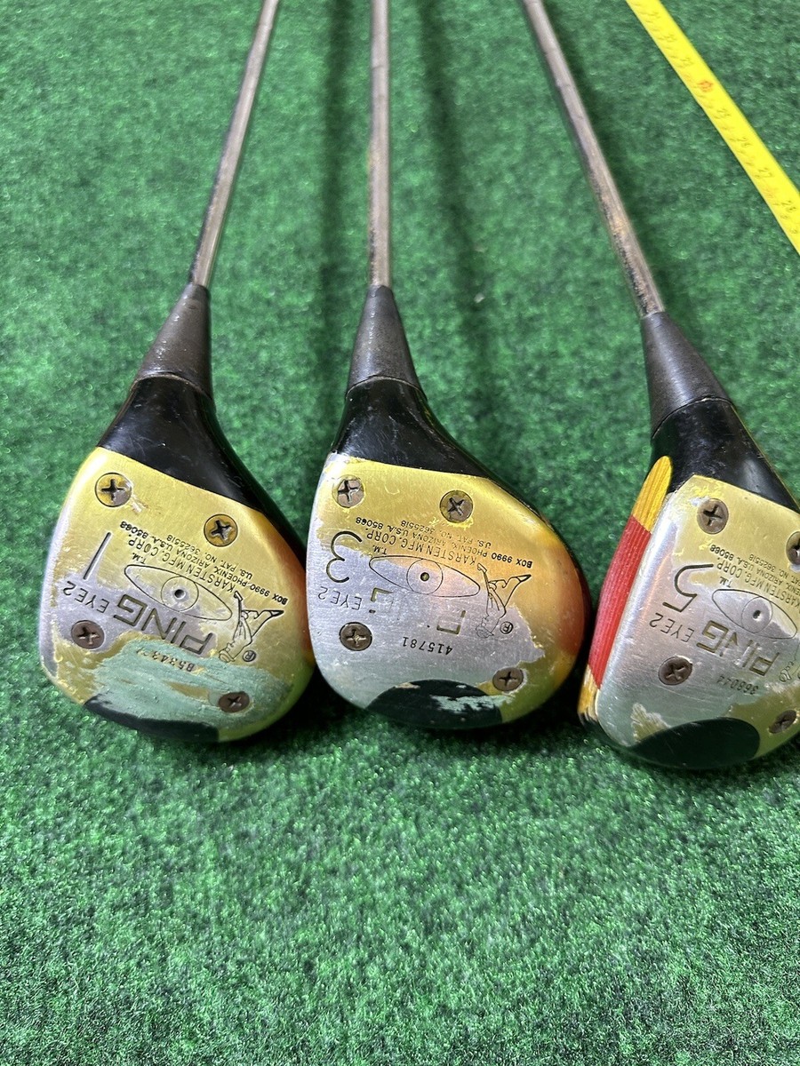 PING EYE 2 DRIVER SET 1 - 3 - 5 Woods 43