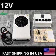 12000 BTU 12V A/C Kit Vehicle Split Air Conditioner Universal Fits Truck Bus RV