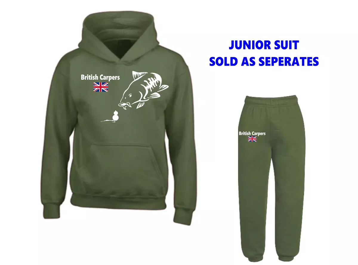 Carp Fishing Clothing - Junior Suit - HOODIES & JOGGERS (Sold as Separates)