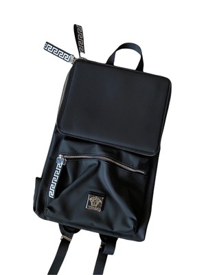 versace parfums black backpack