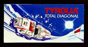 1980s Tyrolia Total Diagonal Ski Binding Vintage Skiing Products Gear Brochure