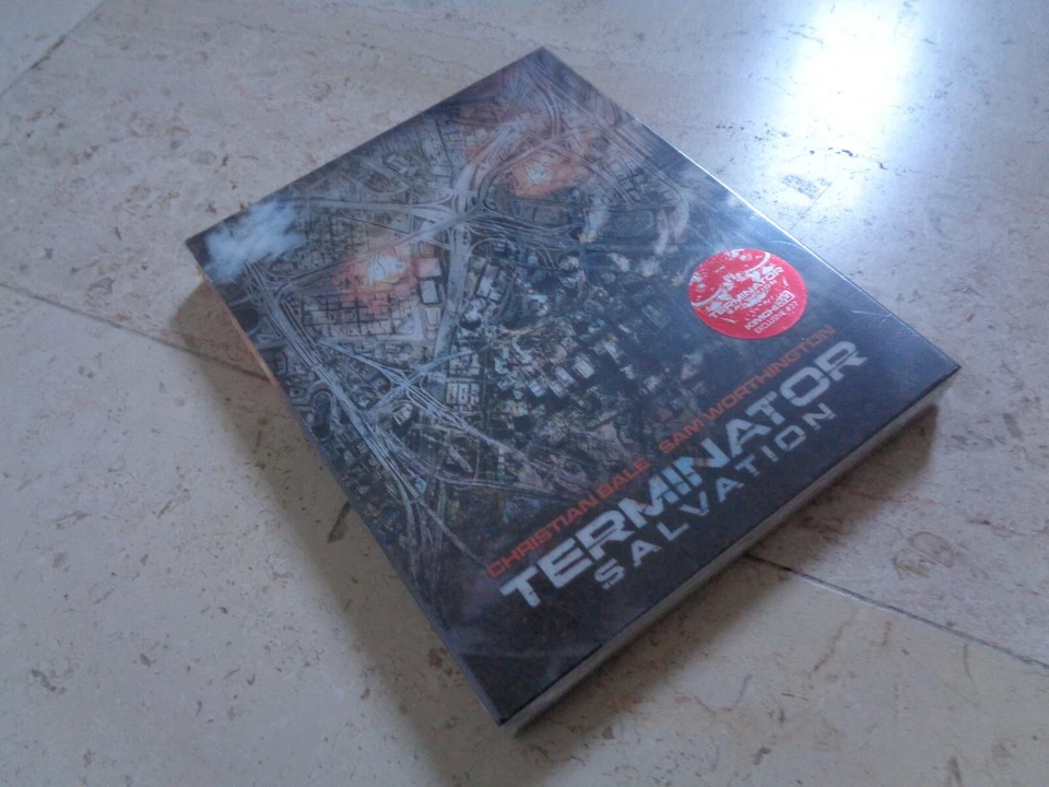 Terminator Salvation LENTI slip BluRay SteelBook Christian Bale Anton Yelchin - Image 4 of 4