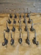 20 EDWARDIAN HOOKS COAT HAT RACK NEW VINTAGE LOOK VICTORIAN METAL IRON STORAGE