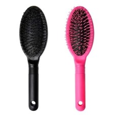 Fusion Loop Paddle Brush For Hair Extensions Micro Rings Nano Beads Anti-Static