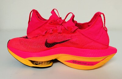 Nike Air Zoom Alphafly Next% 2 Women's Sz 10.5/ Mens Sz 9 Hyper