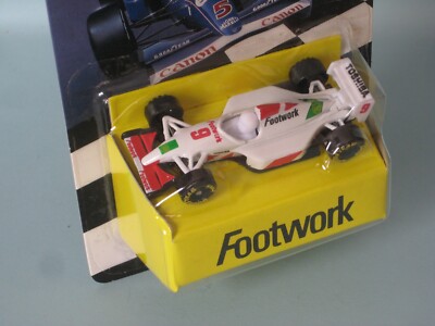 Matchbox F-1 Racing Car Footwork No.9 Formel 1 Spielzeug Modellauto 75mm in BP RAR d