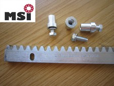 Zahnstange Torantrieb Schiebetorantrieb Stahl 12mm!!!!!!!!!!! breit  M4 L=1004mm
