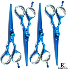 Hairdressing Professional Barber Salon Blue Color Shears Hair Cutting Scissors
