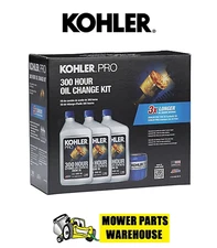 GENUINE OEM KOHLER ENGINE PRO 3 QUART 300 HOUR OIL CHANGE KIT 25 850 03-S