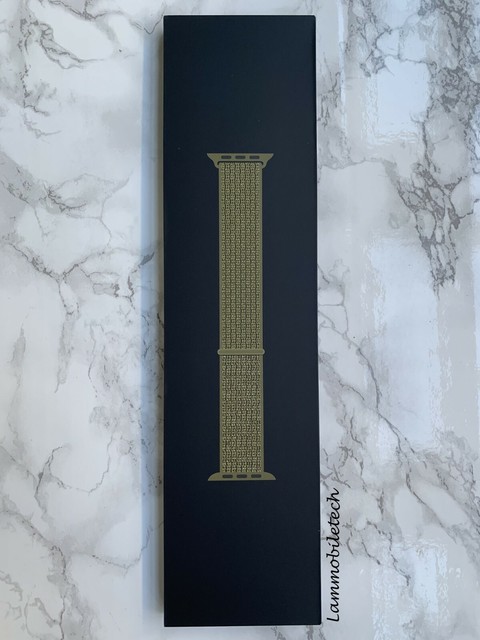 AUTHENTIC 100% Apple Watch Olive Flak Nike Sports Loop - 40MM. | eBay