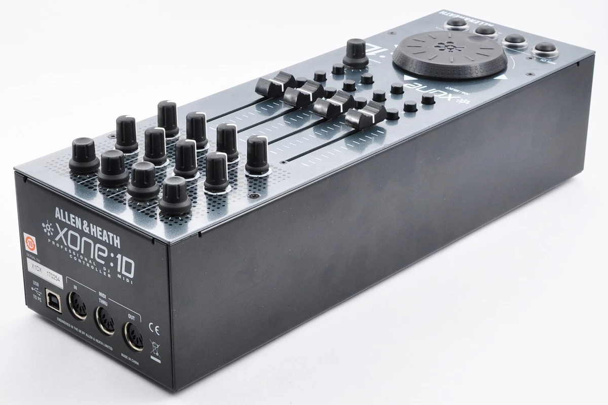 Allen&Heath Xone 1D DJ MIDI Professional Controller UNTESTED Used From Japan#254