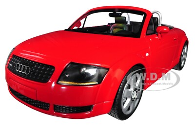 1999 AUDI TT ROADSTER RED LTD 300 PCS 1/18 DIECAST CAR BY
