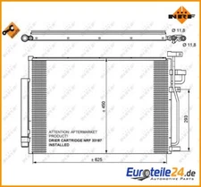 Condenser, Air Conditioning EASY FIT NRF 35775 for Chevrolet