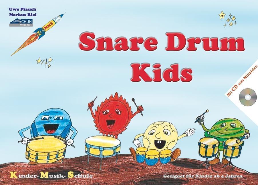 Thumbnail - Snare Drum Kids (mit Begleit-cd) | Buch | 9783931862336