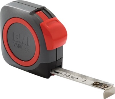 BMI 411541820-EG I Taschenrollbandmaß VARIO Länge 5 m Breite 16 mm mm/mm EG I (±