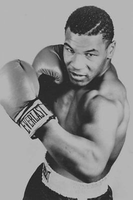F-729 Mike Tyson The Champion Boxer Boxing Black and White Hot Poster 27x40in