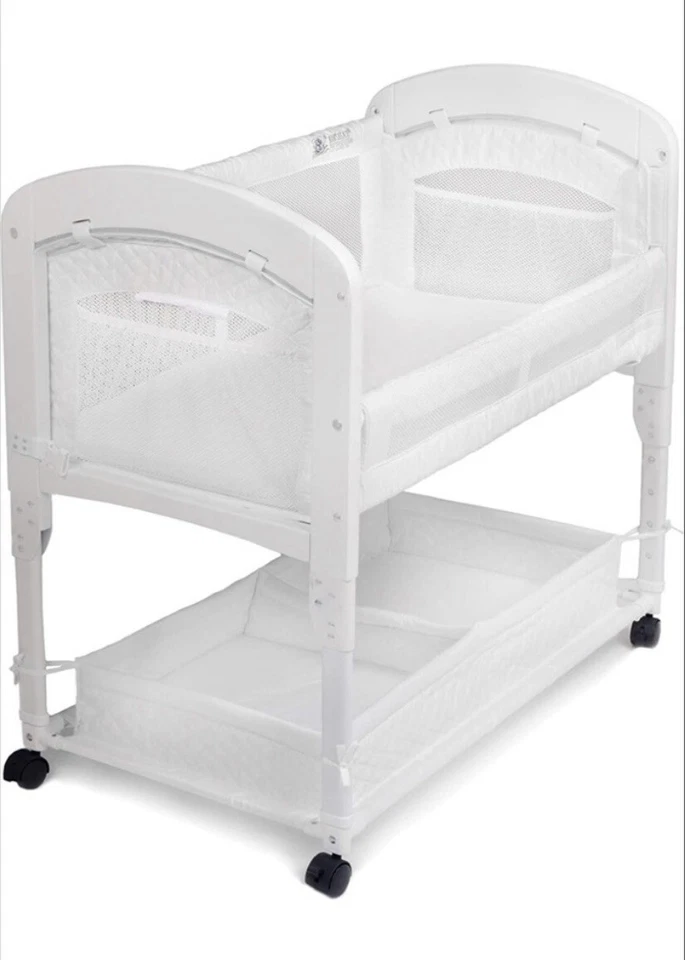 Moisés para dormir Arm’s Reach Cambria blanco en excelente estado Foto 3 de 4