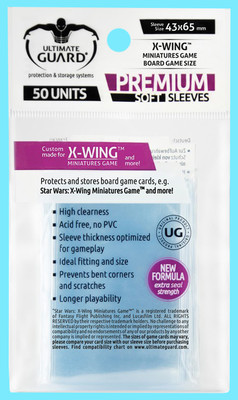 50 ULTIMATE GUARD PREMIUM X-WING BOARD GAME Card SLEEVE Mini American Miniatures | eBay 50 ULTIMATE GUARD PREMIUM X-WING BOARD GAME Card SLEEVE Mini American Miniatures | eBay