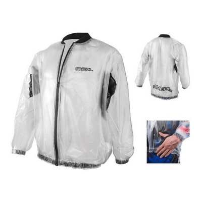 Oneal Splash Rain Jacket Clear Enduro MX Rain Wear Rain Protection Size