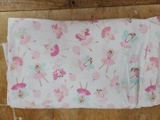 Pottery Barn Kids "Fairy Ballerinas" Twin Flat Sheet
