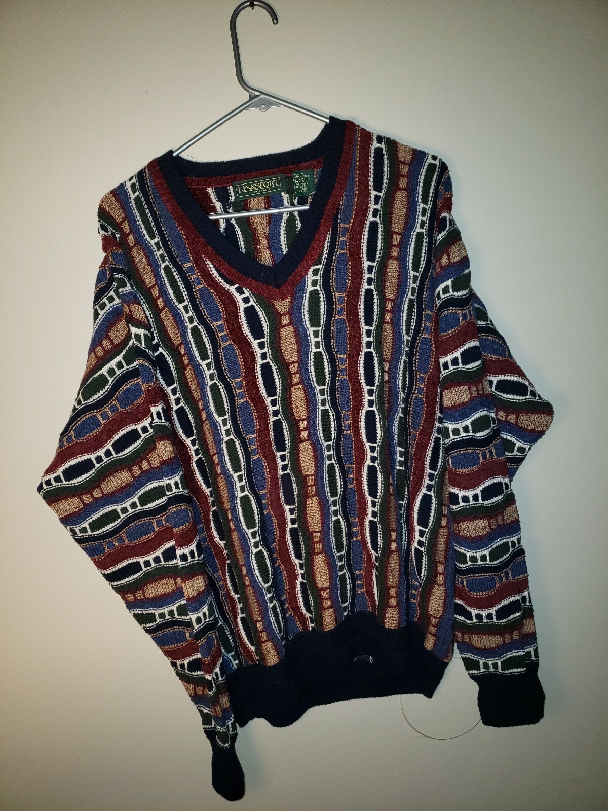 linksport vintage sweater