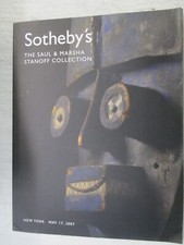 2007 SOTHEBY'S SAUL & MARSHA STANOFF COLLECTION ART AUCTION CATALOG NEW YORK
