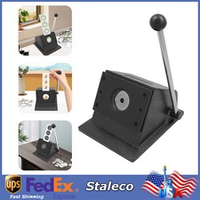 Round Manual Punch Die Cutter Special Die Cutter Button Maker Cutting Machine