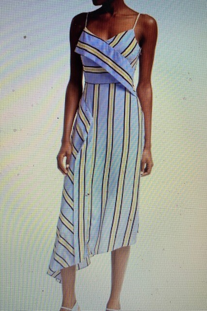 Banana Republic Office Siren Asymmetrical Shirt Dress SZ 4, NWOT