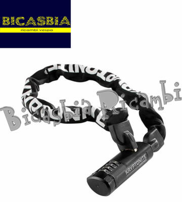 Catena Moto Kryptonite EVOLUTION Da 160 Cm Con Lucchetto Integrato - Foto 10