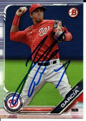 Bowman Washington Nationals Sports Trading Cards