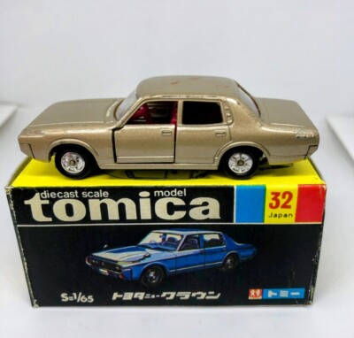 tomica vintage 日本製 8台セット Tomica Black box 32-1 Toyota New Crown Made in Japan vintage with