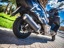GPR Scarico Kymco Xciting 300 - R 2007-2014 Evo4 Strada Gara DB Assassino Full