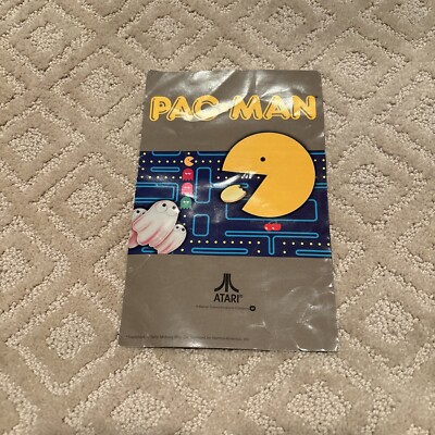 Pac-Man Vintage Atari 400 / 800 Computer Instructions ONLY Pacman