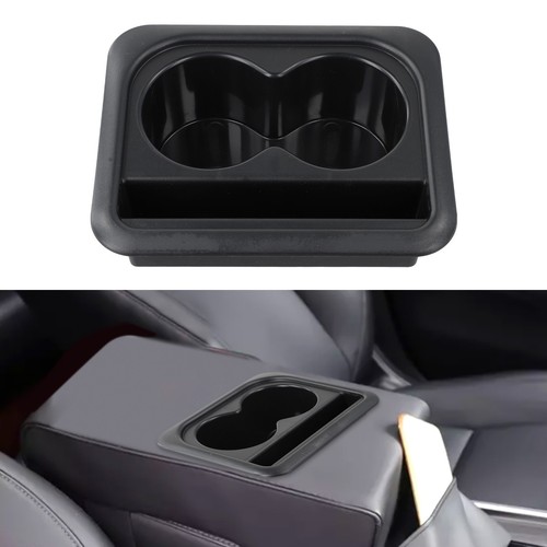 Car Armrest Box with Integrated Cup Holder and Storage for Cards and Tissues - Picture 5 of 12