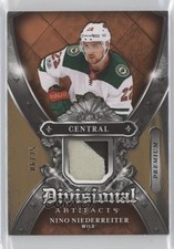 2018 Upper Deck Artifacts Divisional Premium 6/25 Nino Niederreiter #DA-NN 0c6q