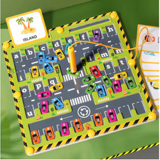 Magnetic Alphabet Maze Board Montessori Fine Motor Skills Educational Toys for P