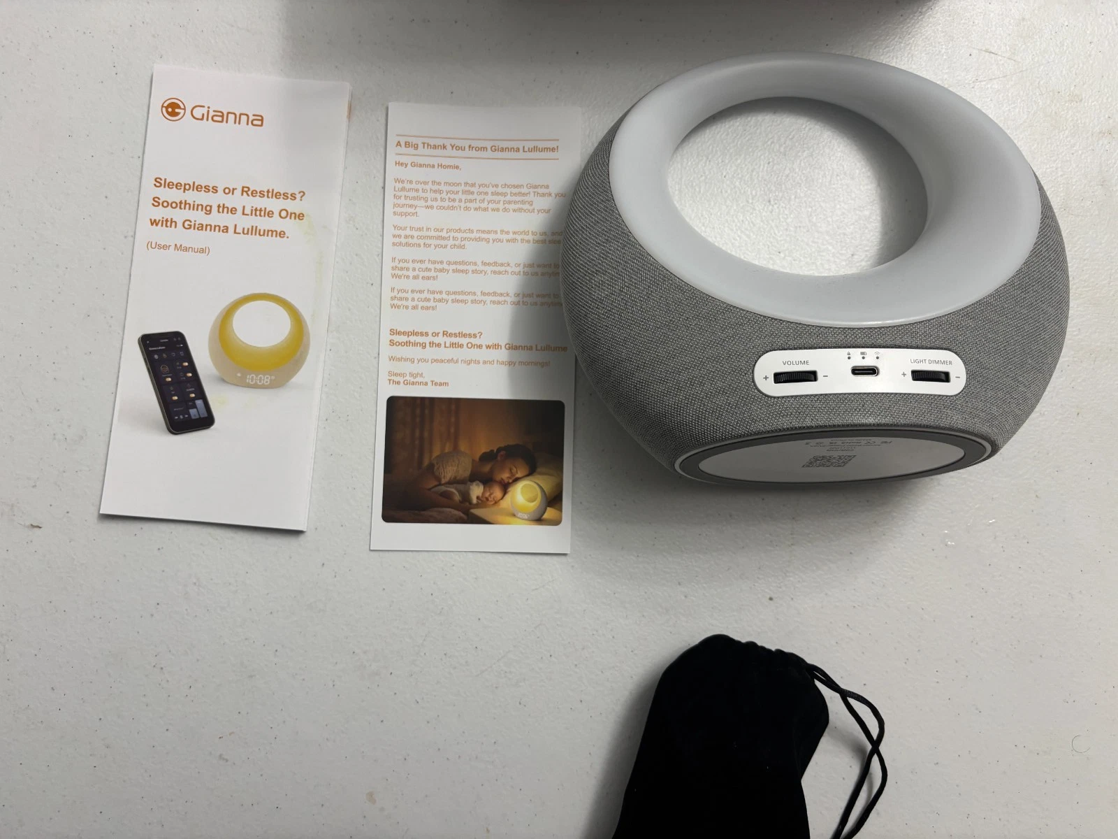 Gianna Lullume Baby Soother with Cry Detection