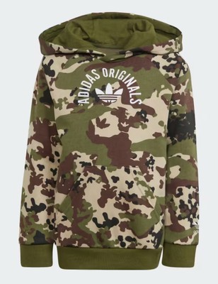 New adidas Originals SST Track Suit Camo Army Wild Pine Kids Size XL Top L  Pants