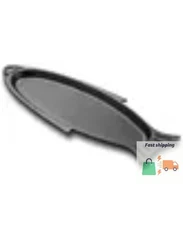 Cast Iron 7.28" Fish Grill Pan